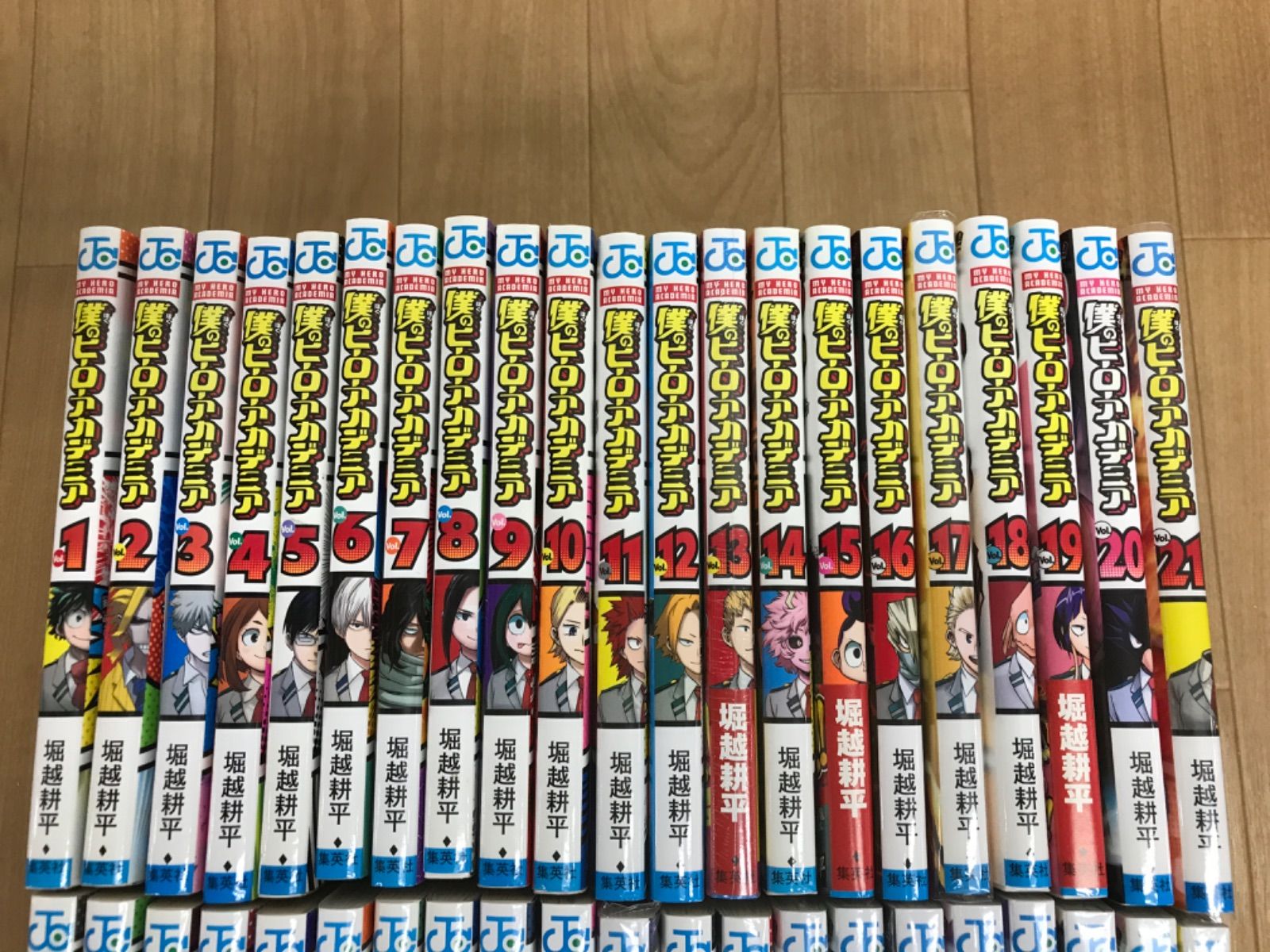 ☆③【未開封あり】 僕のヒーローアカデミア 全42巻＋関連本3冊