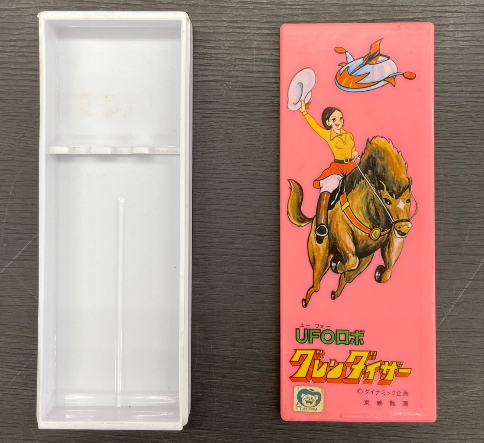 中古・現状品】当時物 UFOロボ グレンダイザー カラトリー入れ C-1