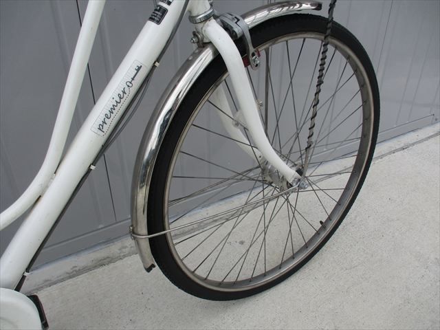 F225☆限定特価☆ 中古自転車 【マルイシ プリミエール 26インチ 白 
