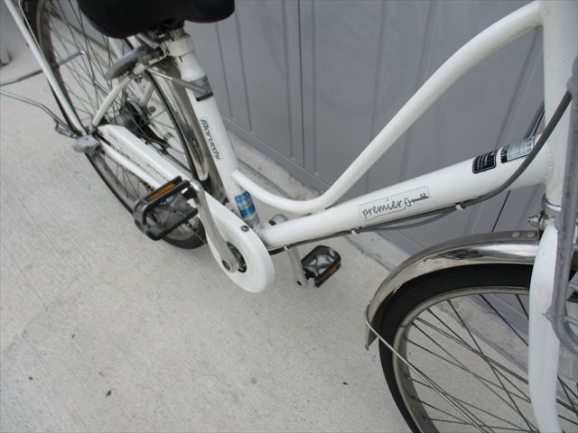 F225☆限定特価☆ 中古自転車 【マルイシ プリミエール 26インチ 白