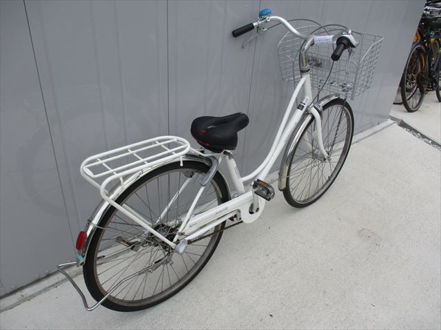 F225☆限定特価☆ 中古自転車 【マルイシ プリミエール 26インチ 白