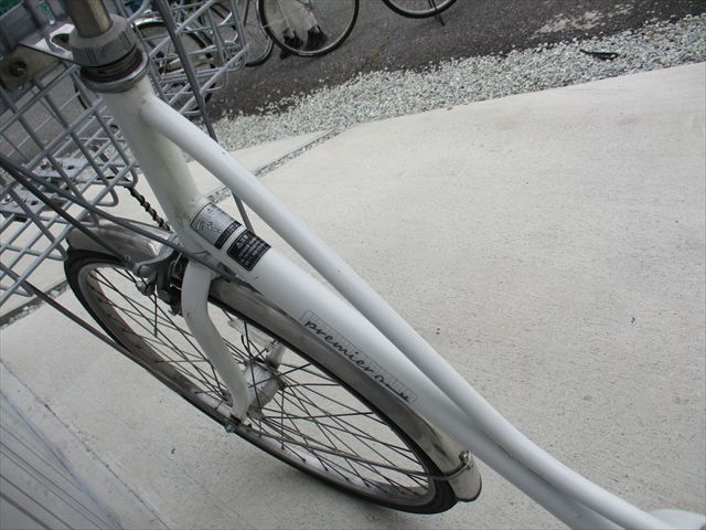 F225☆限定特価☆ 中古自転車 【マルイシ プリミエール 26インチ 白 F225☆限定特価☆ 中古自転車 【マルイシ プリミエール 26インチ 白