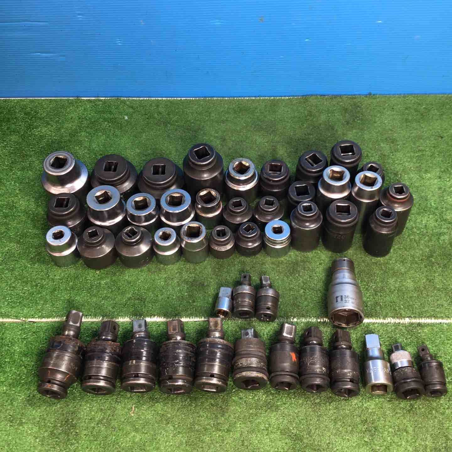 インパクト レンチ ソケット まとめ売り ツールセット 47点まとめ売り スーパーツール・椿モデル KTC・KOKEN他【岩槻店】