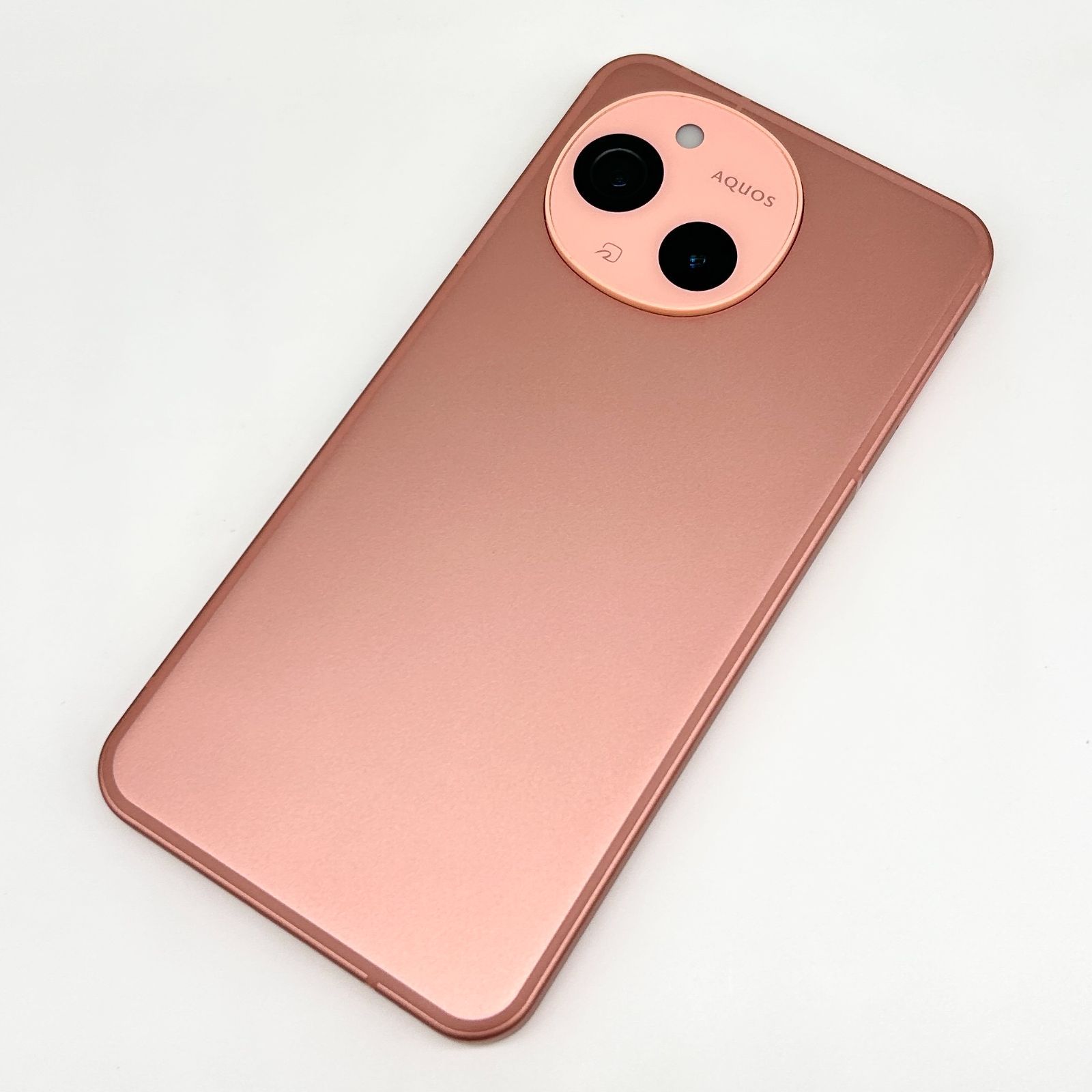 即配【美品】SBM◯ SHARP AQUOS sense9 128GB A405SH コーラル 電池