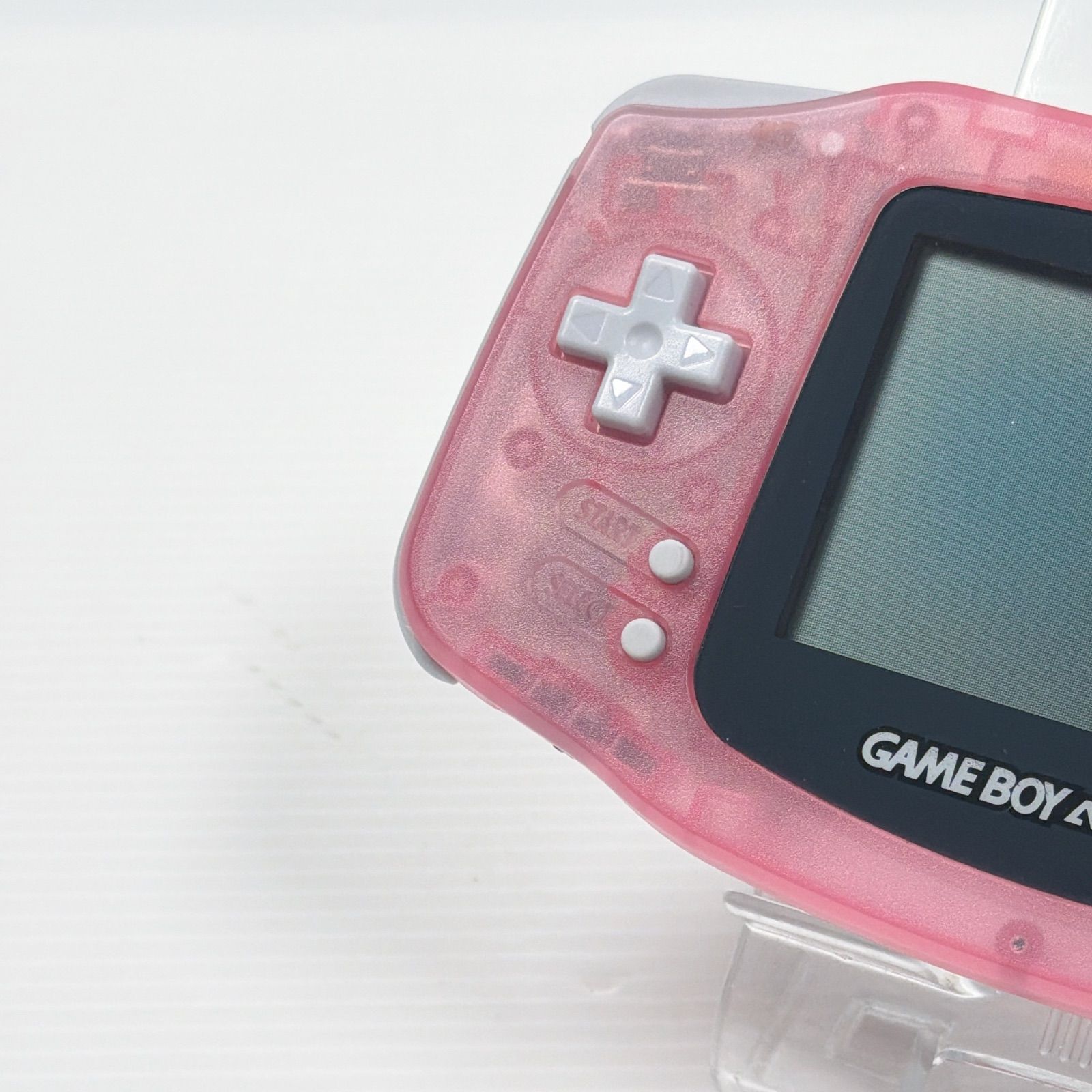 極美品 ゲームボーイアドバンス ミルキーピンク 動作確認済み