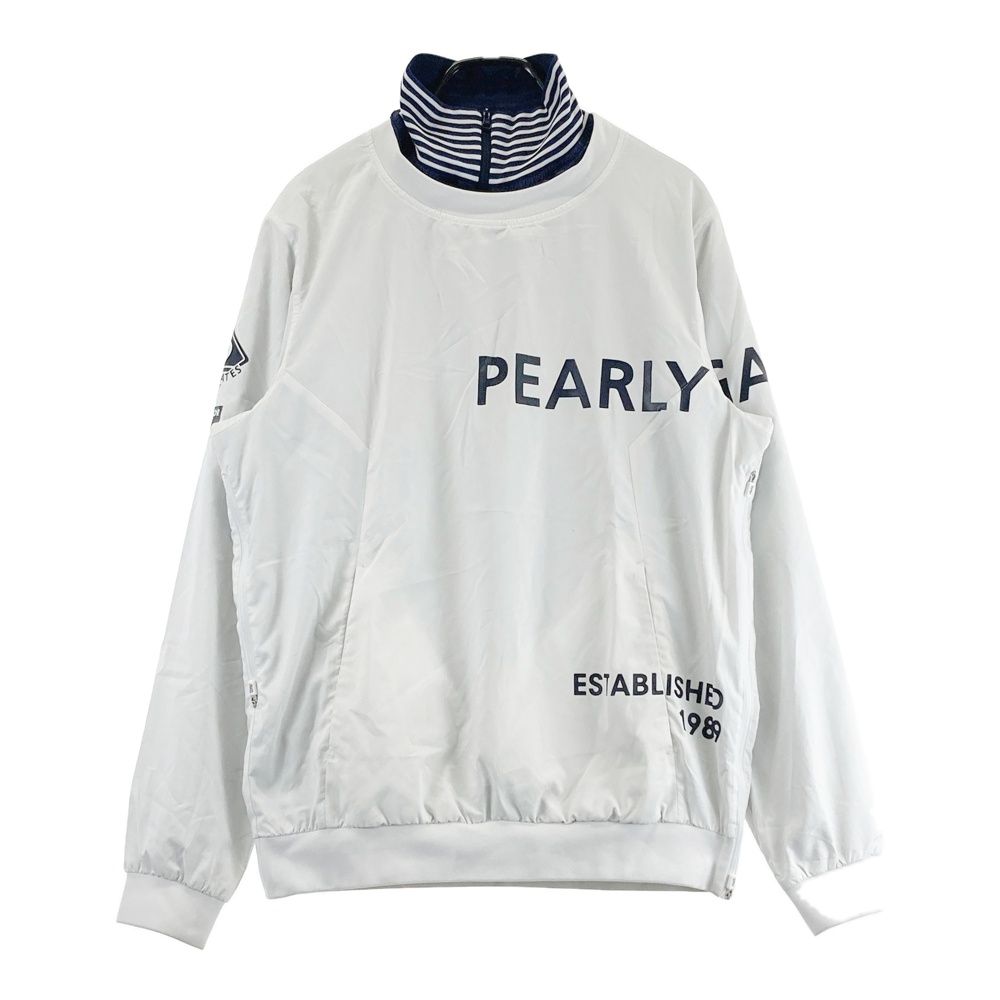サイズ：6 PEARLY GATES パーリーゲイツ 2way 蓄熱 スニードジャック 総柄 ホワイト系 [240101641513] ゴルフウェア メンズ ストスト