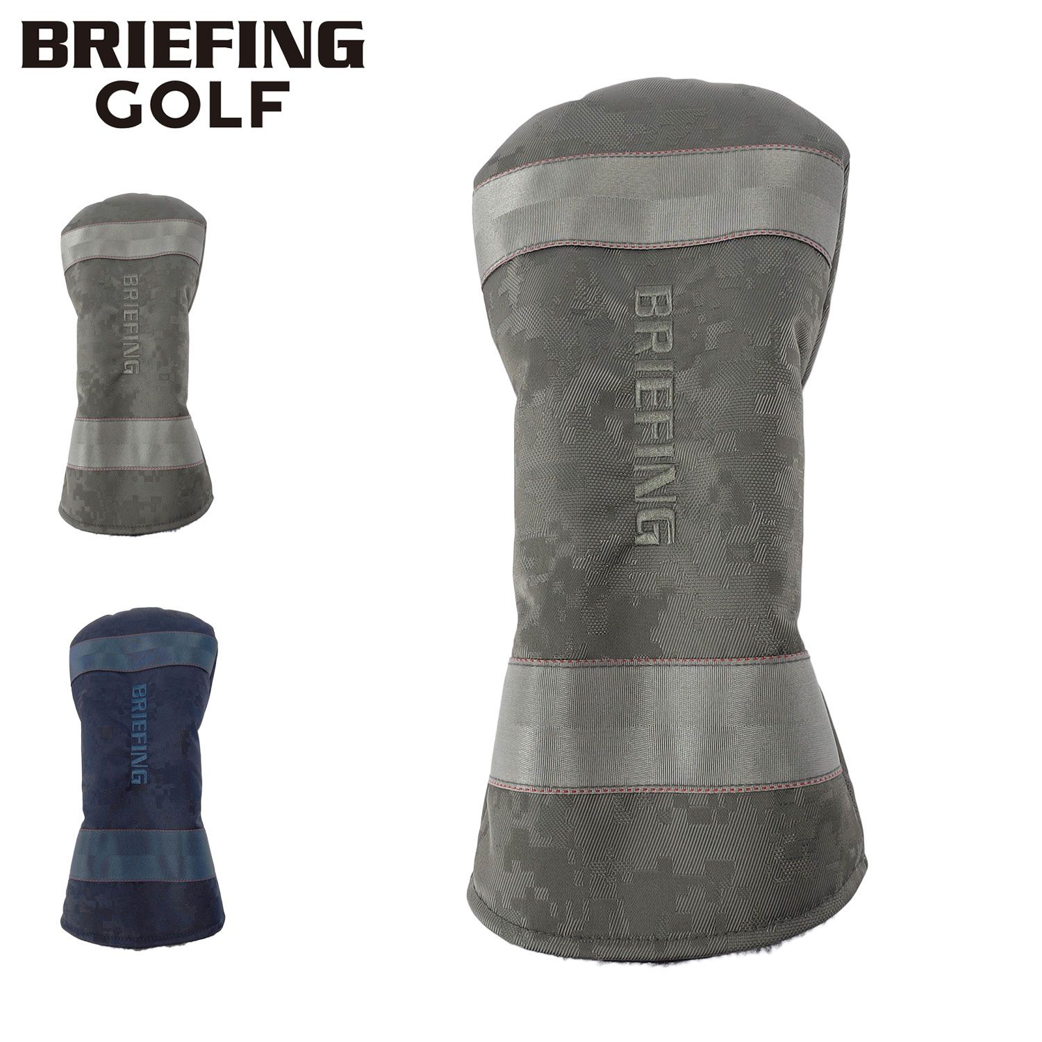 ブリーフィング ゴルフ BRIEFING GOLF ヘッドカバー ドライバーカバー メンズ レディース おしゃれ 軽量 撥水 DRIVER COVER DIGITAL CAMO JQ BRG261G34