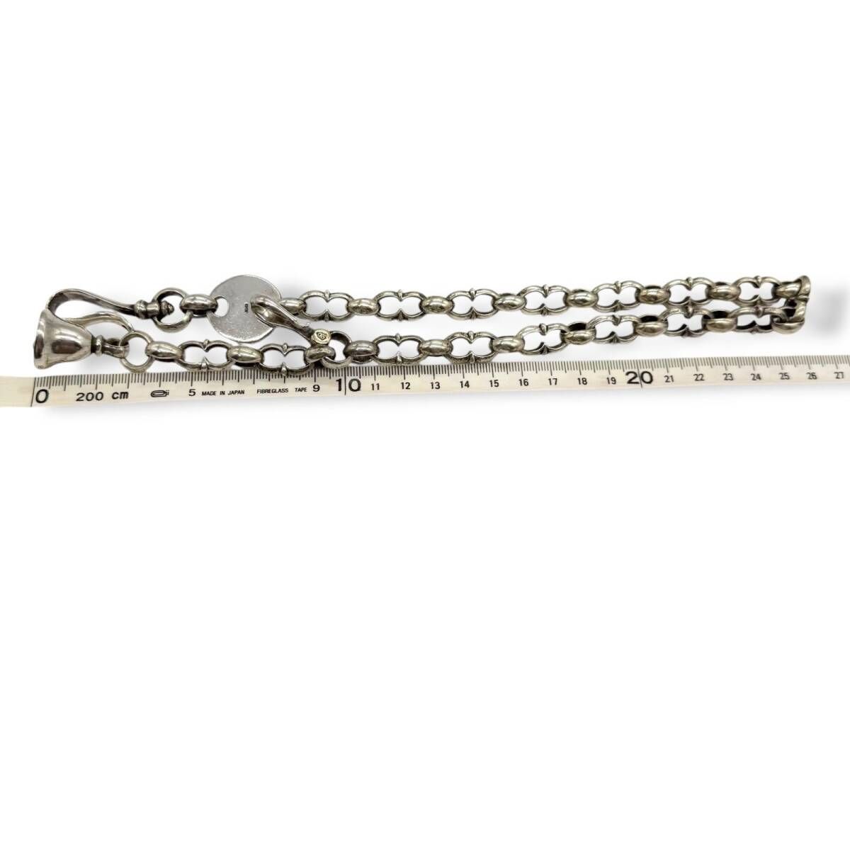 シャフトシルバーワークス YUSUKE ウォレットチェーン K18 x Silver