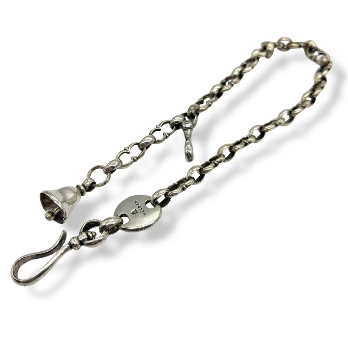 シャフトシルバーワークス YUSUKE ウォレットチェーン K18 x Silver