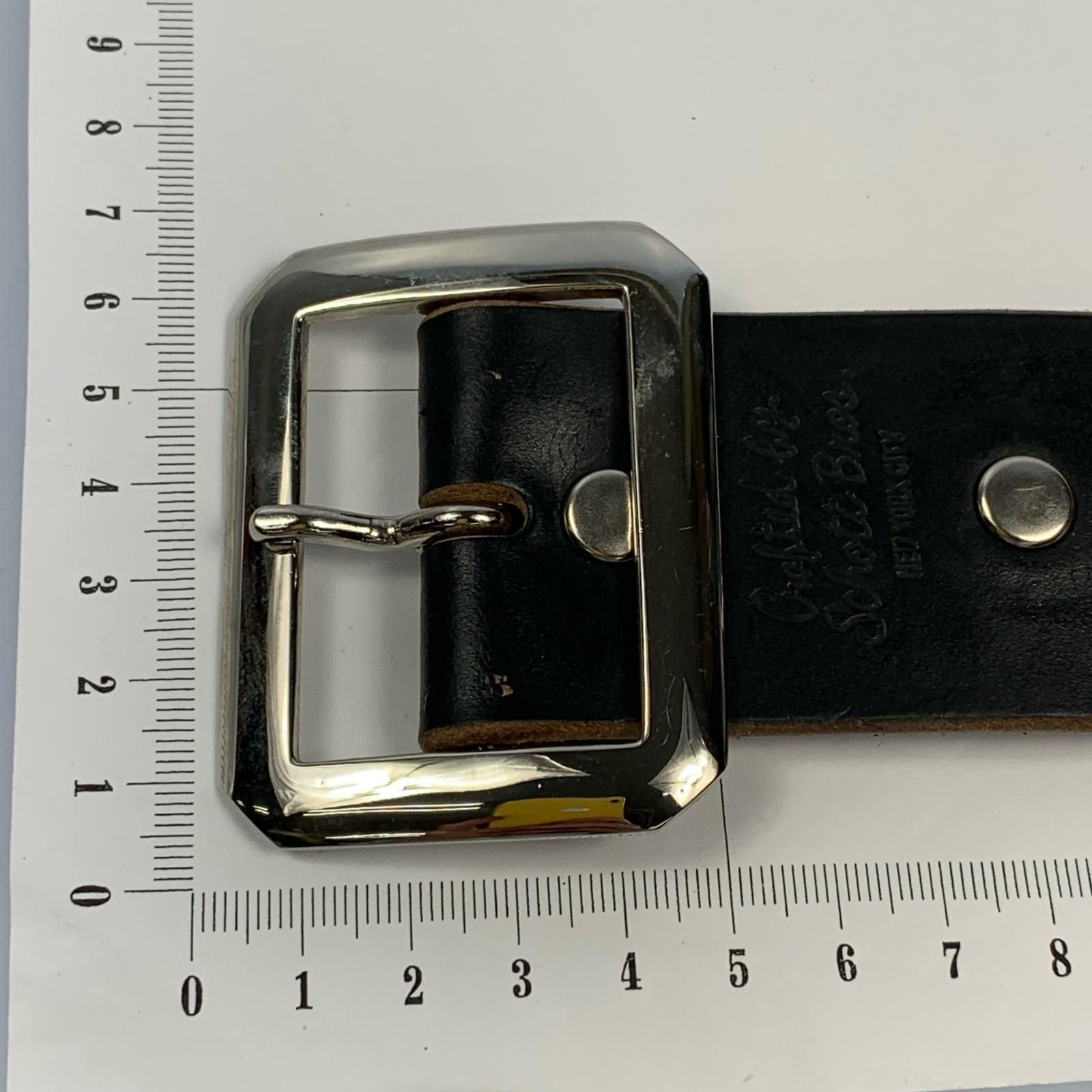 【姫路東店】 中古 schott | ショット ベルト PERFECT BELT 782-5971001 ブラック サイズ：32 【134】