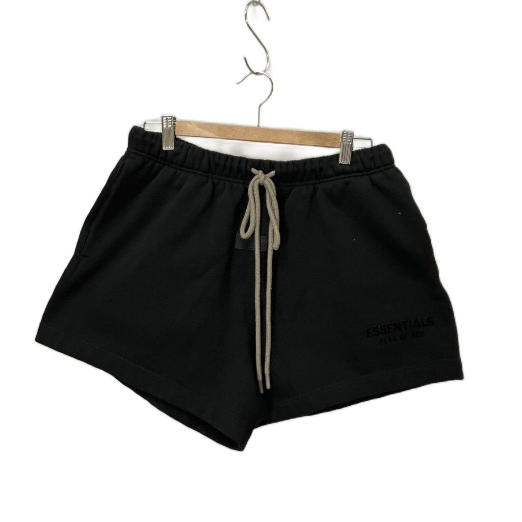 Essentials　ハーフパンツ　ブラック　Sサイズ エフオージー エッセンシャルズ FOG ESSENTIALS スウェットハーフ