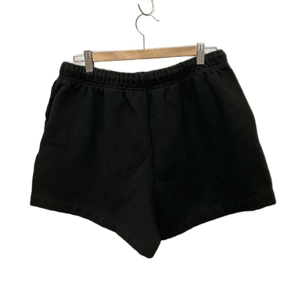 FOG ESSENTIALS ブラック スウェットショーツ ショートパンツ M エフオージー エッセンシャルズ FOG ESSENTIALS スウェットハーフ
