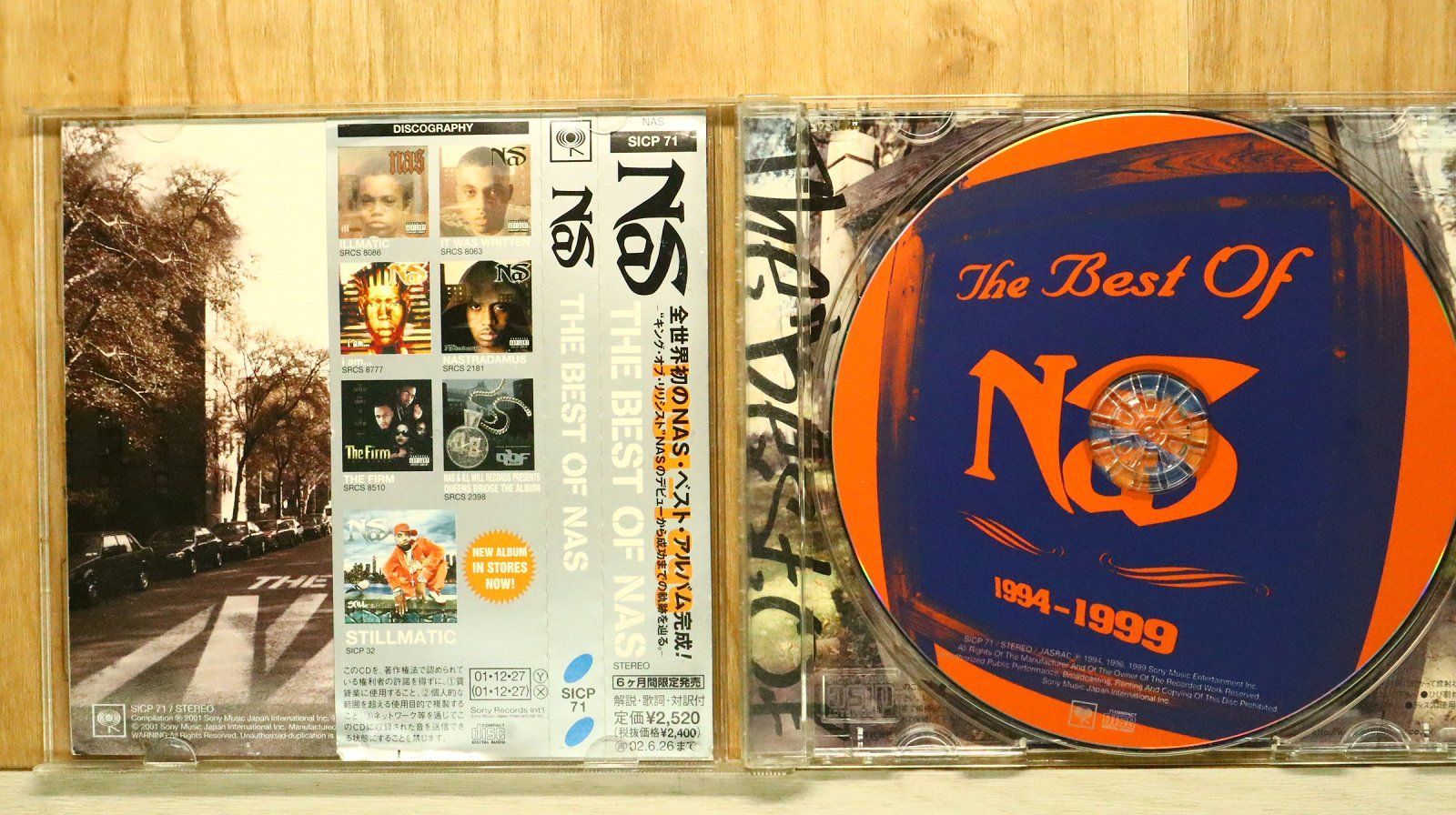 国内盤CD☆ナス/NAS□ THE BEST OF NAS 【SICP71/4547366002430
