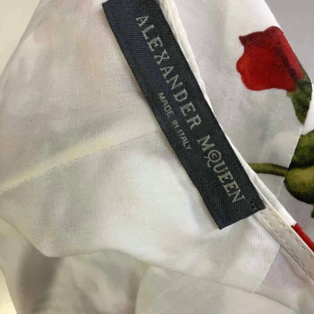 アレキサンダーマックイーン ALEXANDER MCQUEEN フローラル プリント
