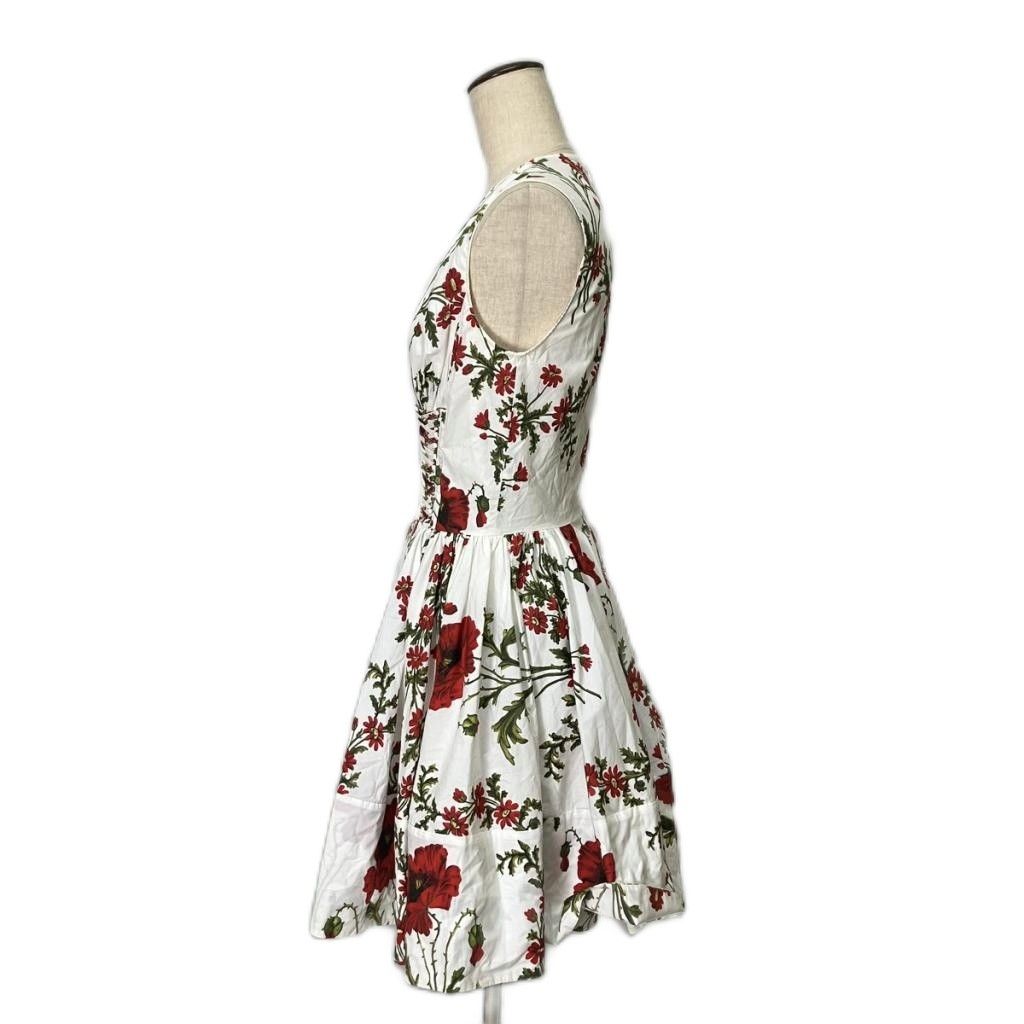 Alexander McQueen ワンピース アレキサンダーマックイーン ALEXANDER MCQUEEN フローラル プリント