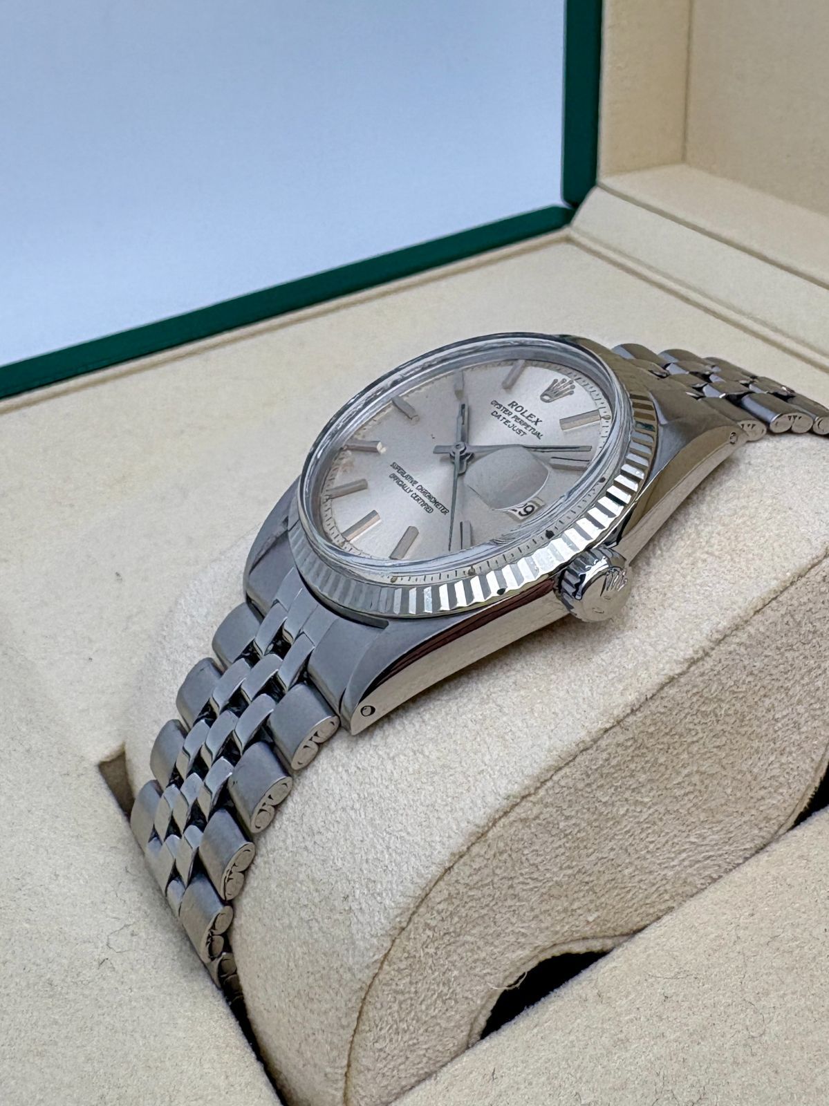 ROLEX 1601 DATEJUST デイトジャスト シルバー・パイパン文字盤 自動巻