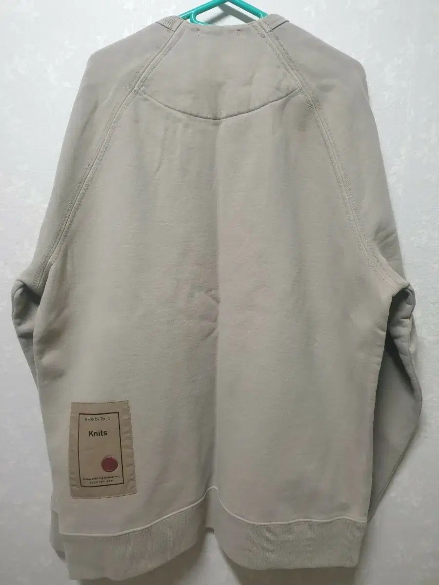 テンシー (Ten C) バッグ パッチ 起毛 スウェット (ベージュ)(中古)