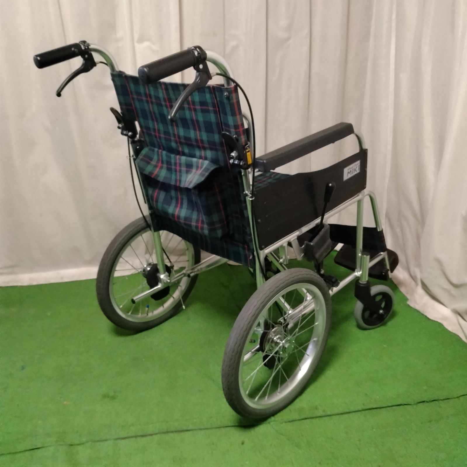 WC-13345)MiKi ミキ エムワン MPC-46JD スタンダード 介助式/車椅子/車
