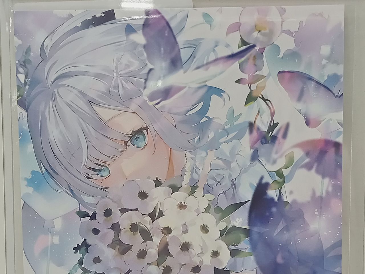 ぶいすぽっ！箔押しサイン入り ポストカード 花芽すみれ 誕生日記念