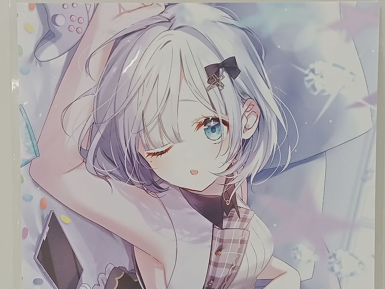 ぶいすぽっ！箔押しサイン入り ポストカード 花芽すみれ 誕生日記念