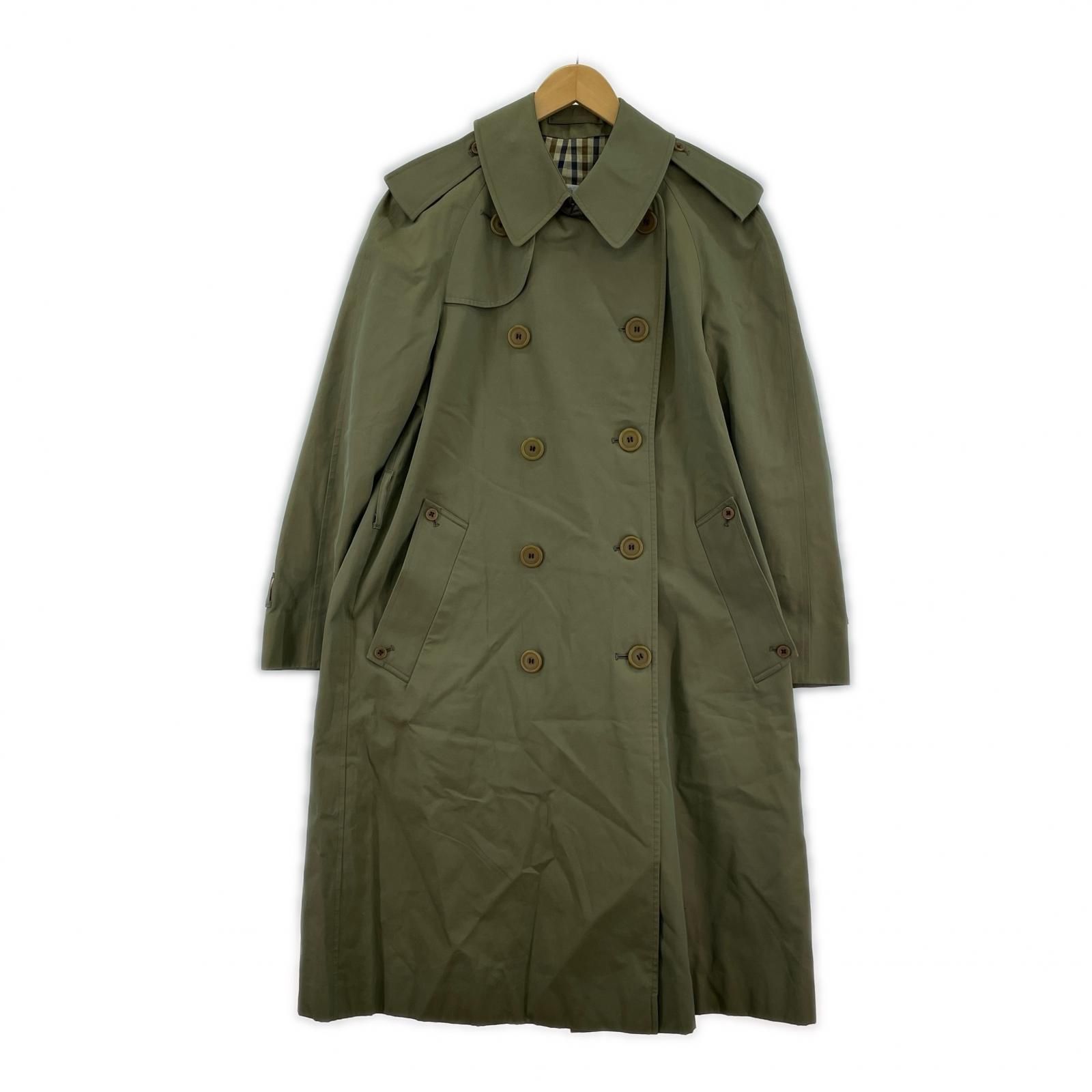 Aquascutum アクアスキュータムトレンチコート size表記なし/カーキ