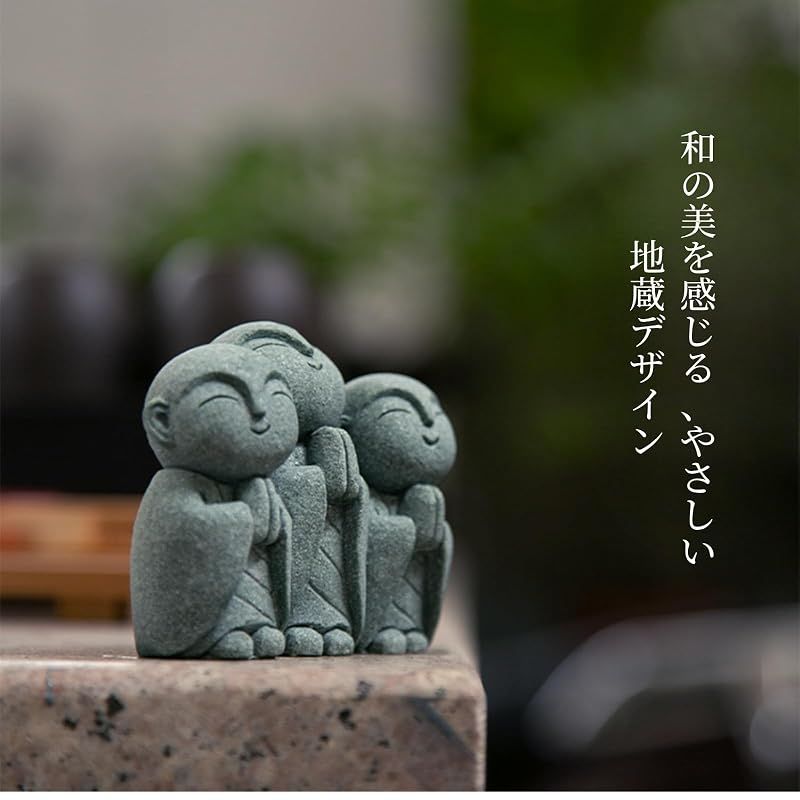 新品】 lulubelle かわいい お地蔵さん 置物 癒し 和風 インテリア