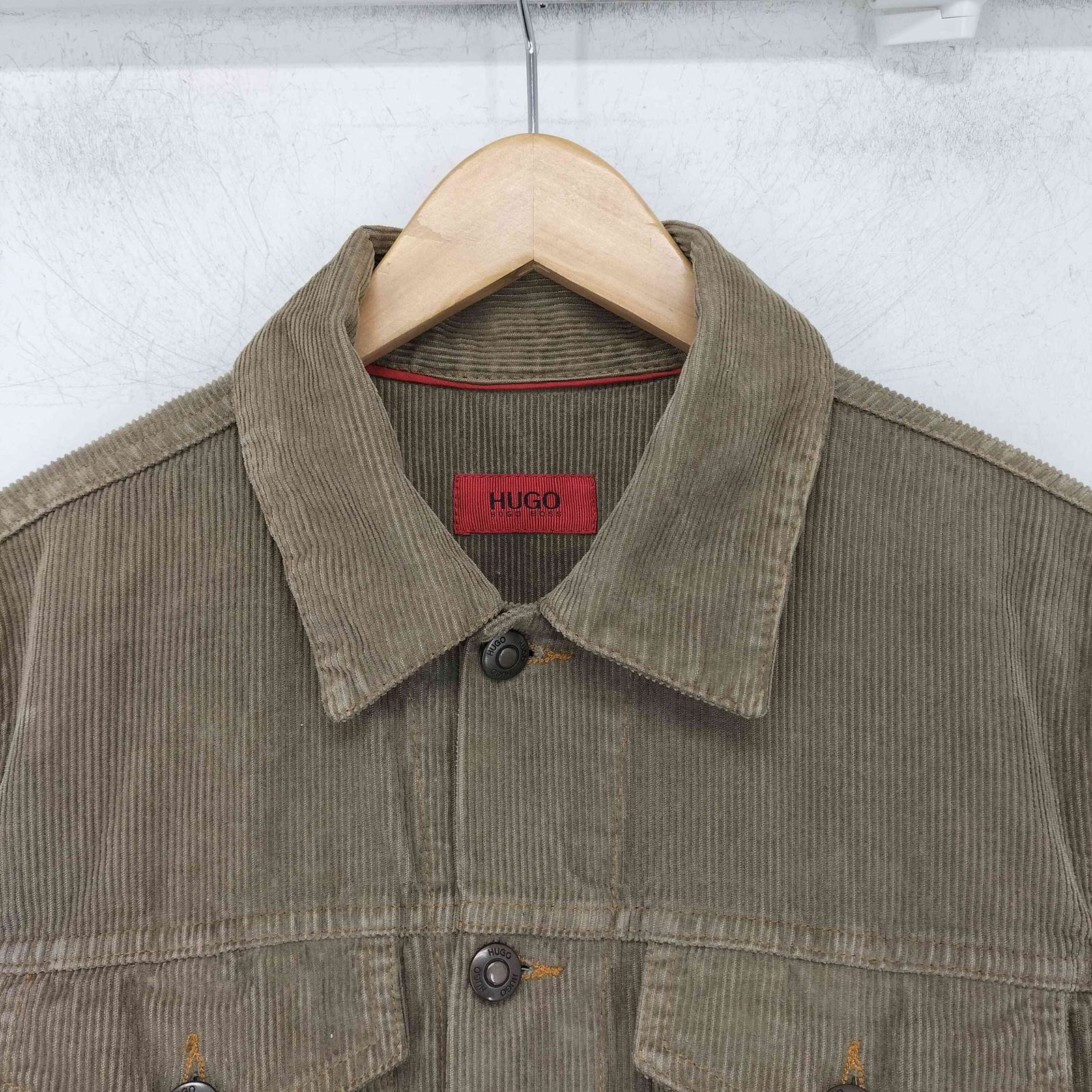 ヒューゴボス HUGO BOSS コーデユロイ トラッカージャケット メンズ