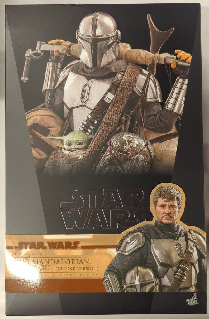 HOTTOYS TELEVISION MASTERPIECE THE MANDALORIAN & GROGU (DELUXE VERSION) TMS052