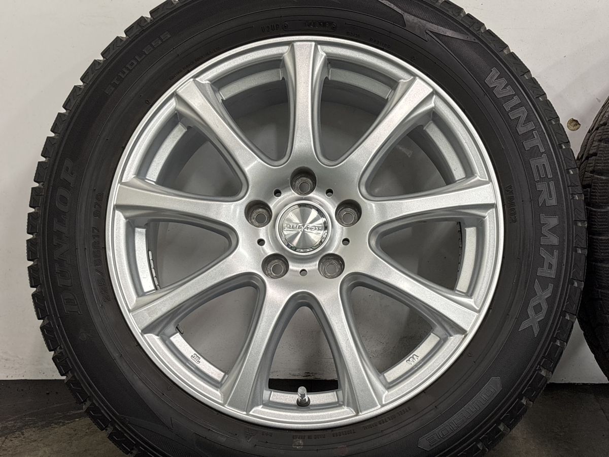 良好品】DUFACT 17in 7J +48 PCD114.3 ダンロップ ウィンターマックス 