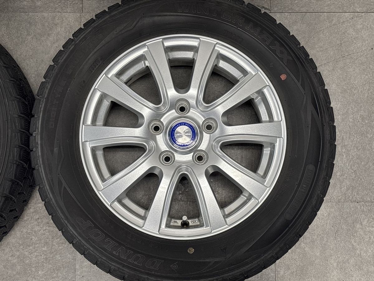ノア ヴォクシー等に】JENEIGE 15in 6J +53 PCD114.3 ダンロップ