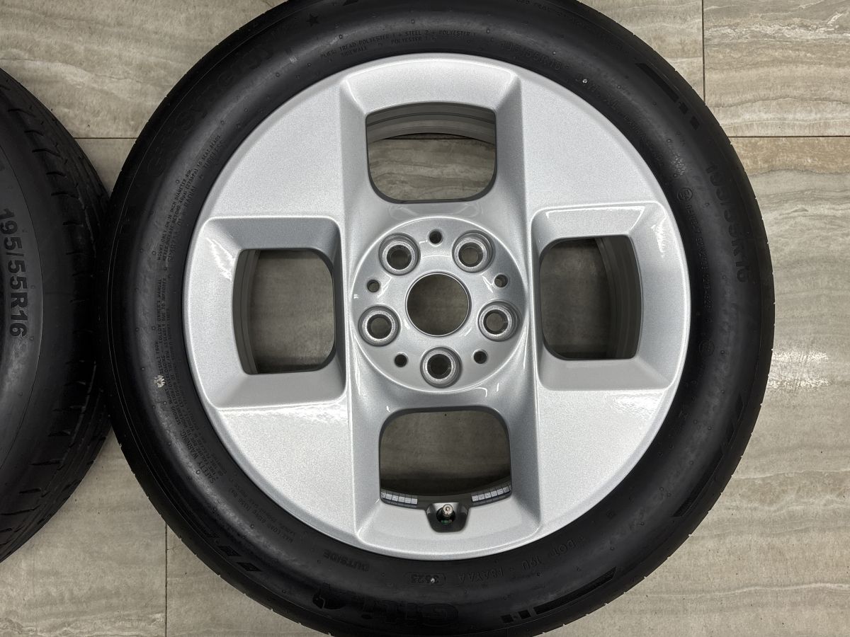 新車外し】MINI F65 F66 ミニクーパー 純正 16in 6.5J +47 PCD112