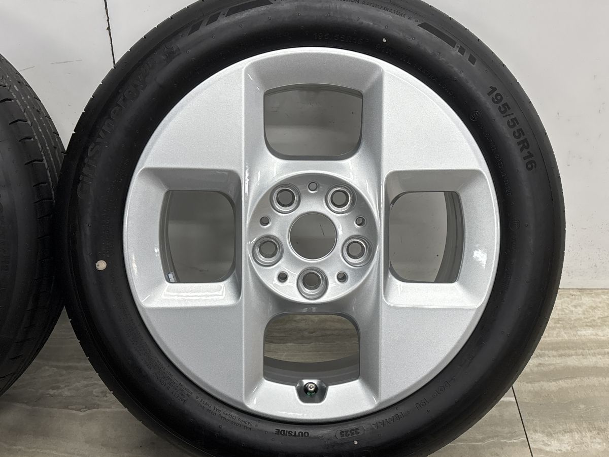 新車外し】MINI F65 F66 ミニクーパー 純正 16in 6.5J +47 PCD112