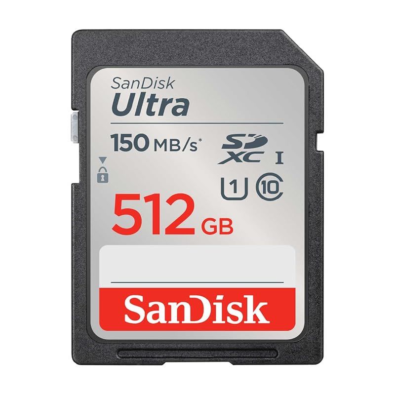 【 サンディスク 正規品 】 SanDisk SDカード 512GB SDXC Class10 UHS-I 読取り最大150MB/sUltra SDSDUNC-512G-GH3NN 新パッケージ