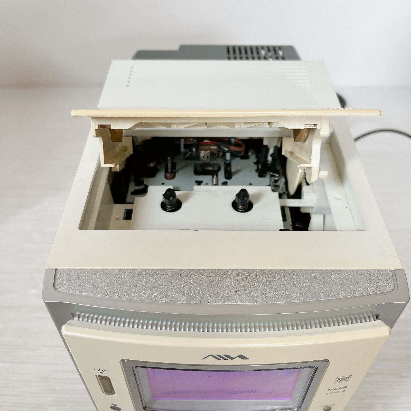 AIWA XR-MJ10 マイクロコンポ #0611-6 アイワ CD MD カセット 5.1色