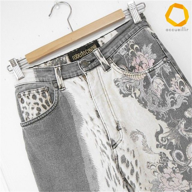 ロベルトカヴァリ Roberto Cavalli パンツ デニム ジーンズ レディース