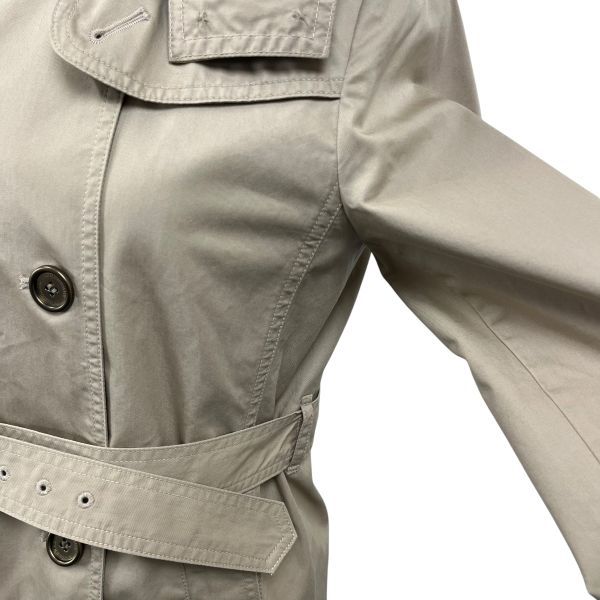 ◇ バーバリー BURBERRY フード付きトレンチコート ダブルブレスト