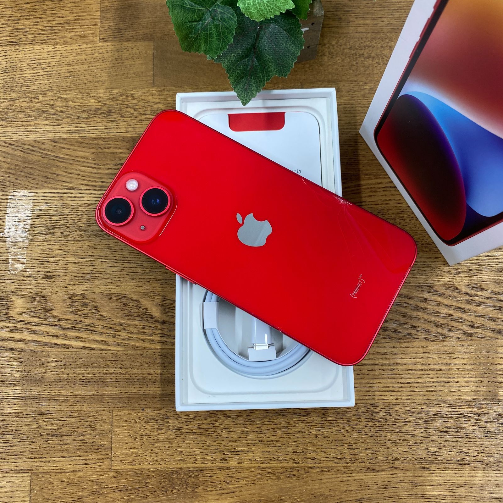 iPhone 14 128Gb レッド 国内版 SIMフリー 送料無料