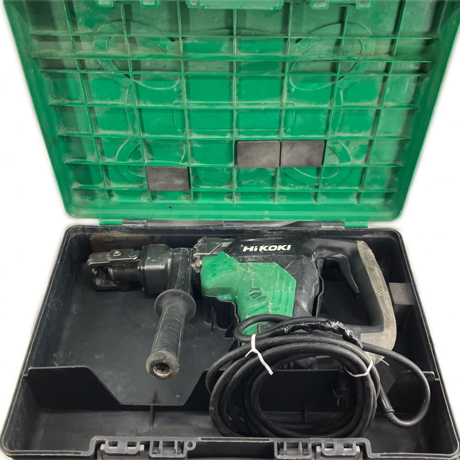 HiKOKI ハイコーキ ハンマドリル ケース付 コード 式 DH40SC グリーン×ブラック