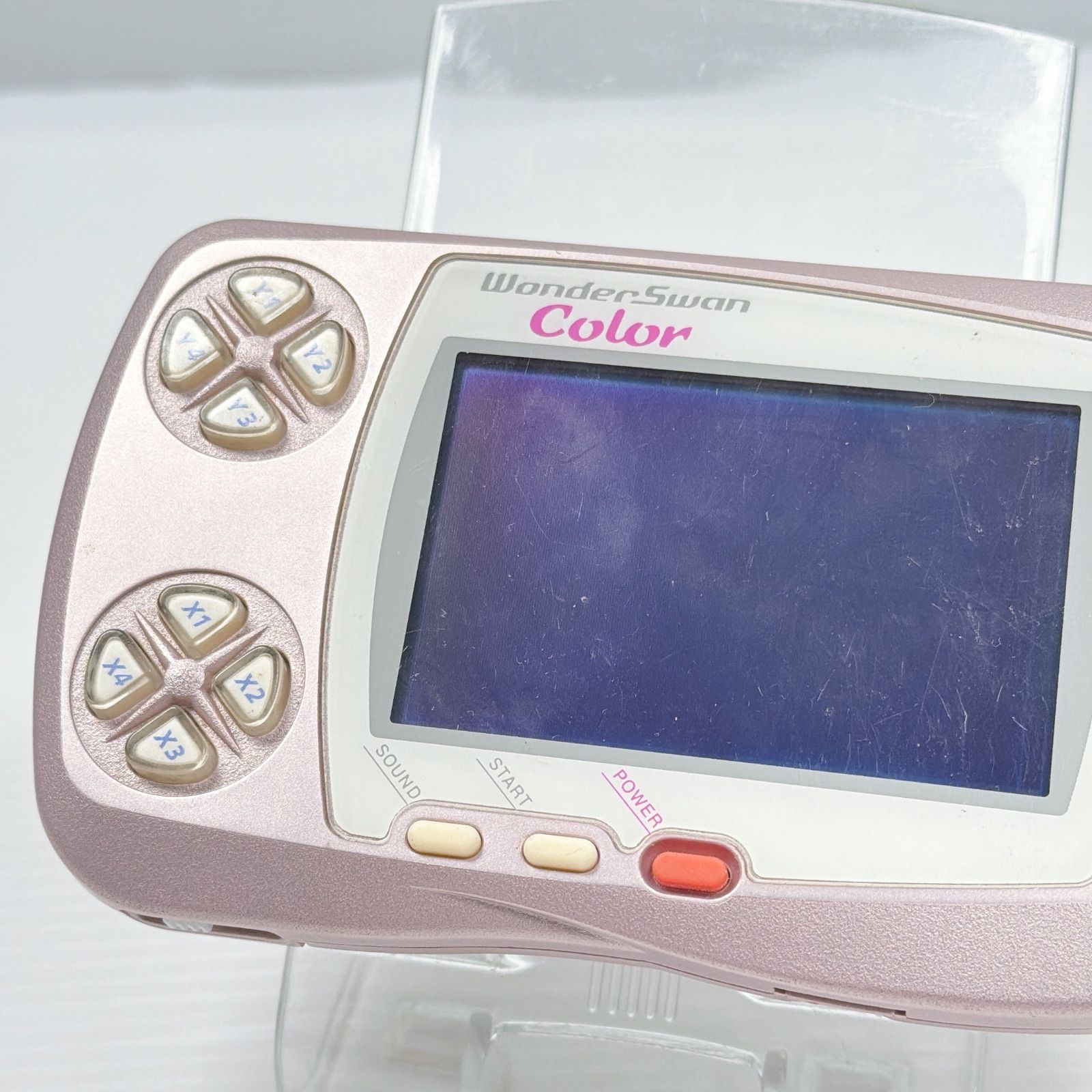 ジャンク品 ワンダースワンカラー パールピンク パールブルー バンダイ