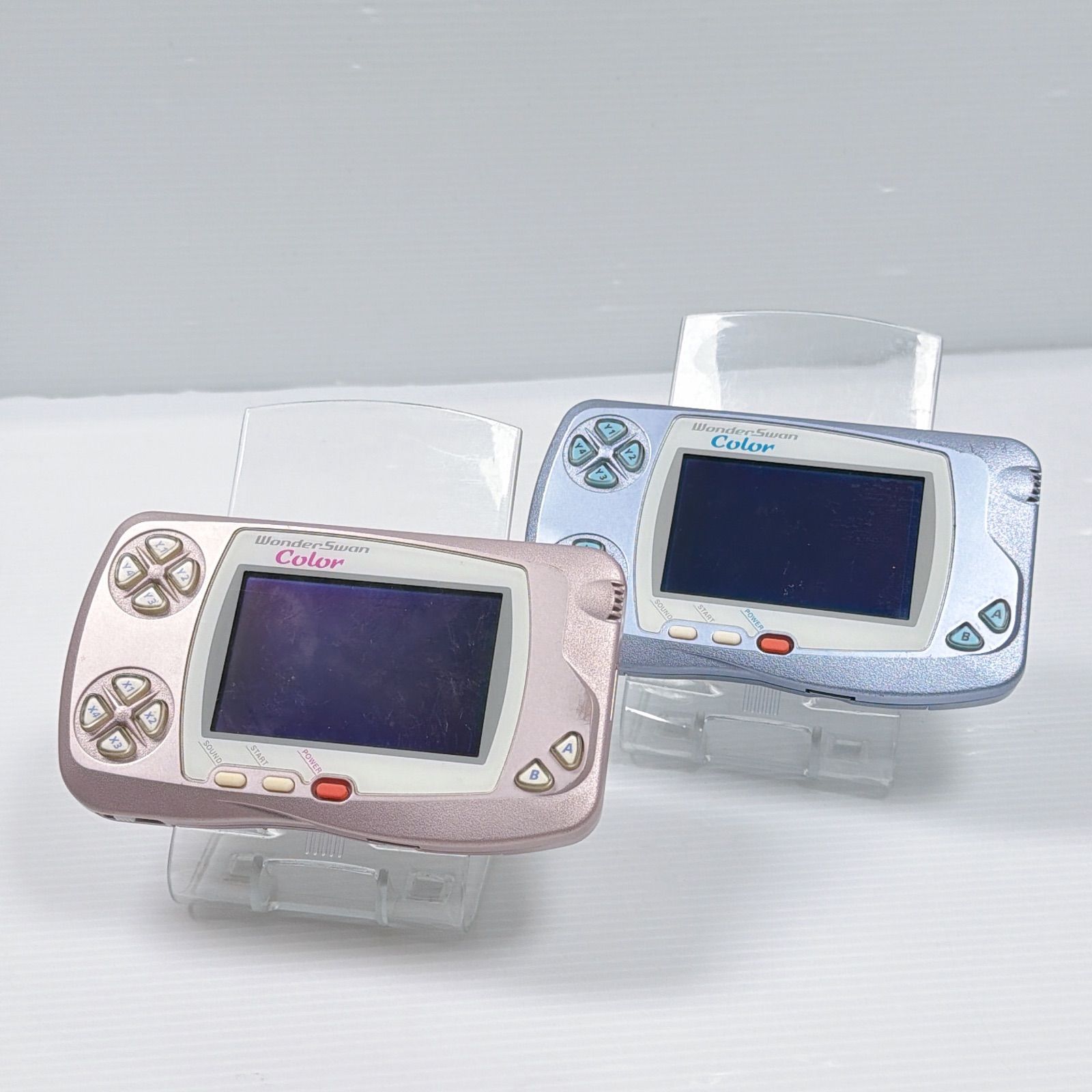 ジャンク品 ワンダースワンカラー パールピンク パールブルー バンダイ