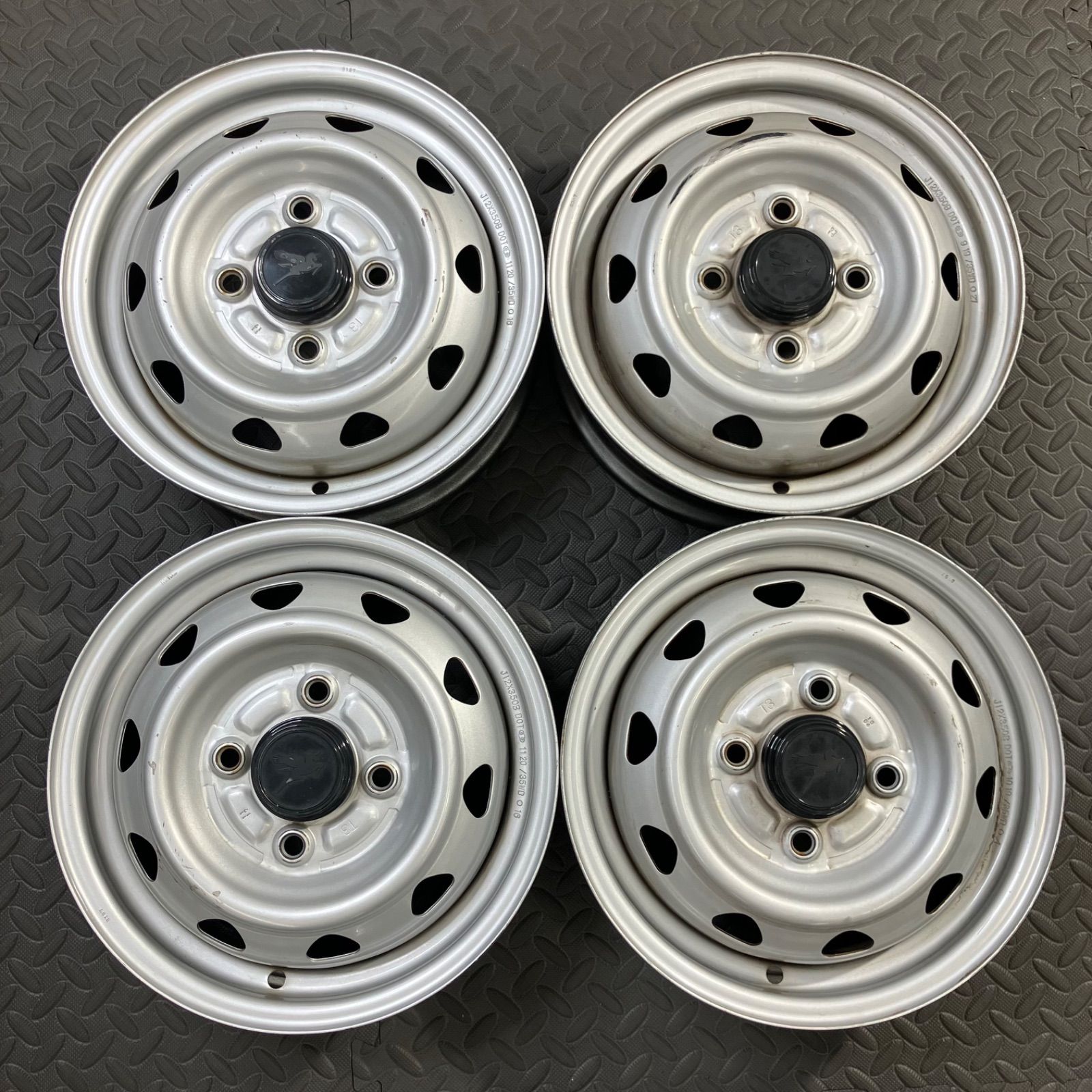 ウェッズ キャロウィン 純正スチールホイール 12×3.5J+45 PCD100/4H ウェッズ キャロウィン 純正スチールホイール 12×3.5J+45 PCD100/4H