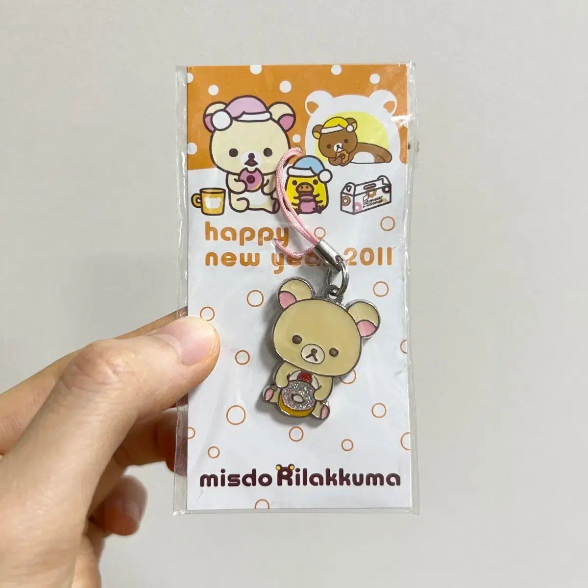 リラックマ キーホルダー ストラップ コリラックマ ミニ ⁄ スマホ 古典