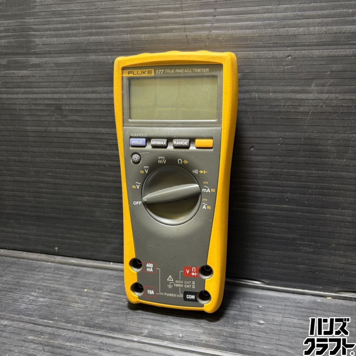 ▼【中古/現状品】FLUKE 177 デジタルマルチメーター デジタルテスター フルーク 本体のみ ★通電のみ確認済み★2400