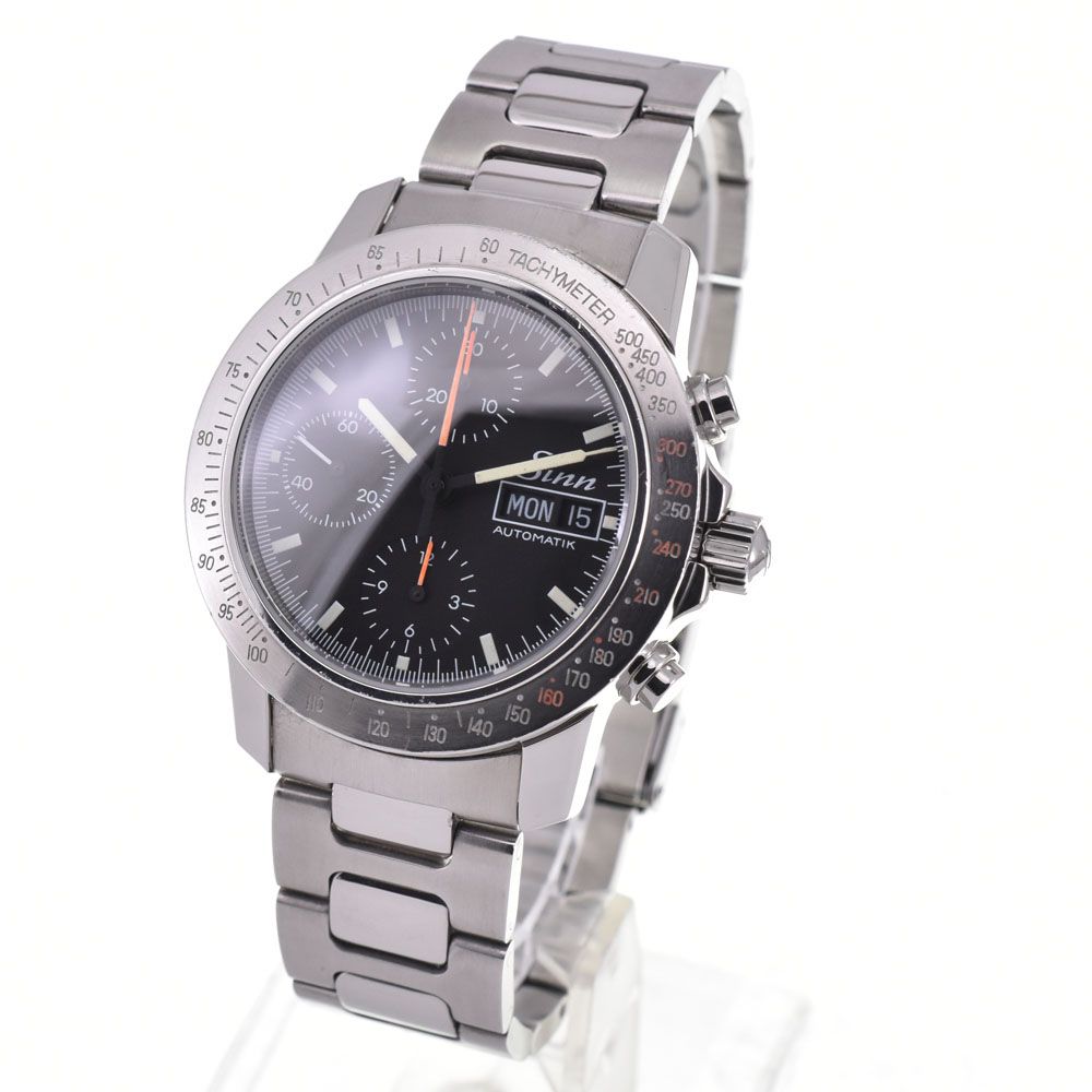 値下 ジン Sinn 303 AUTOBAHN クロノグラフ デイデイト 自動巻き