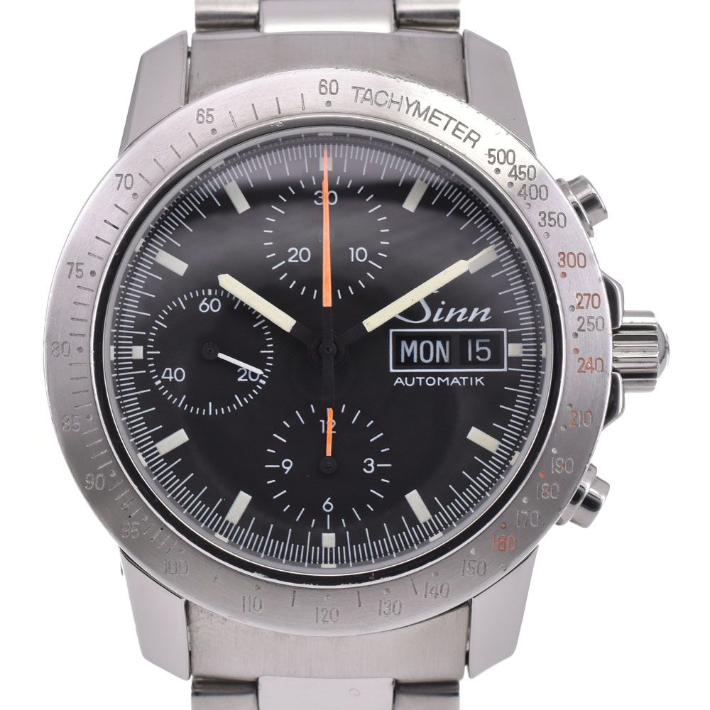 値下 ジン Sinn 303 AUTOBAHN クロノグラフ デイデイト 自動巻き