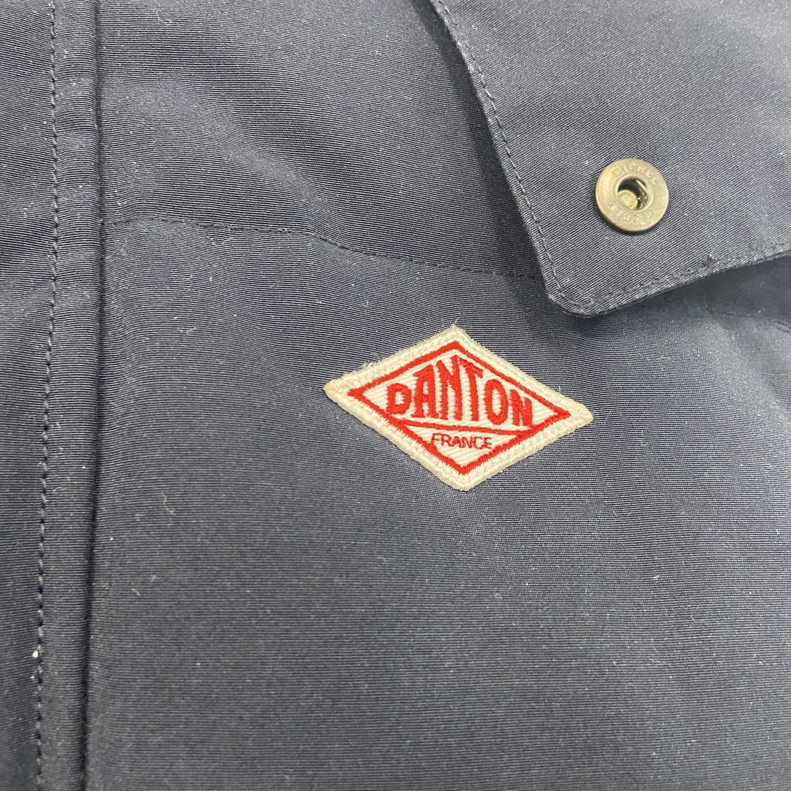 DANTON ダントン ダウンジャケット ダウン80％ 紺 ネイビー 36サイズ