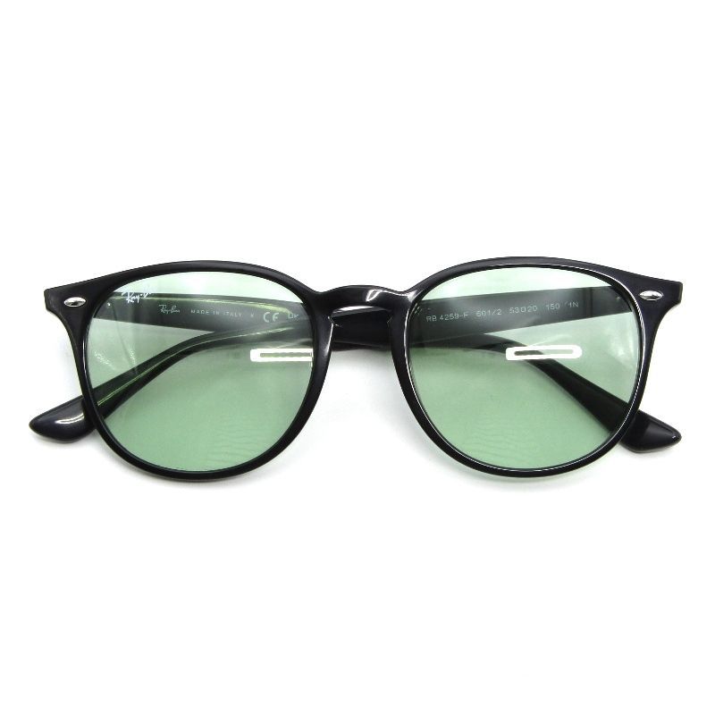 Ray-Ban レイバン サングラス RB4259-F イタリア製 ボスリントン フルフィット ボストン/ウェリントン WASHED 601/2 ブラック 54001105
