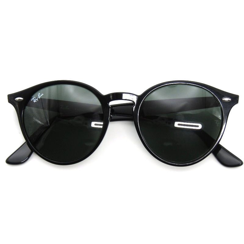 Ray-Ban レイバン サングラス RB2180-F イタリア製 ラウンド フルフィット アジアンフィット 601/71 ブラック 54001113