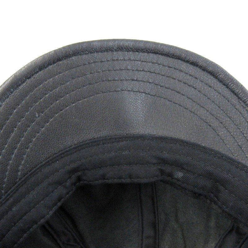 Schott ショット キャスケット 3129113 LEATHER NEWSBOY CAP レザー