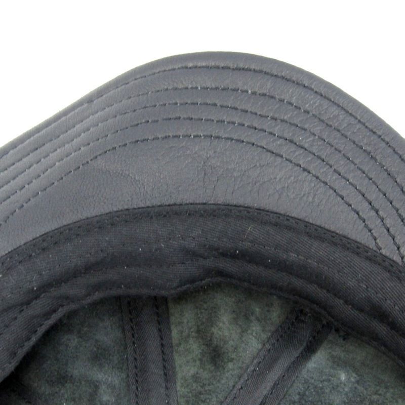Schott ショット キャスケット 782-2974001 LEATHER NEWSBOY CAP